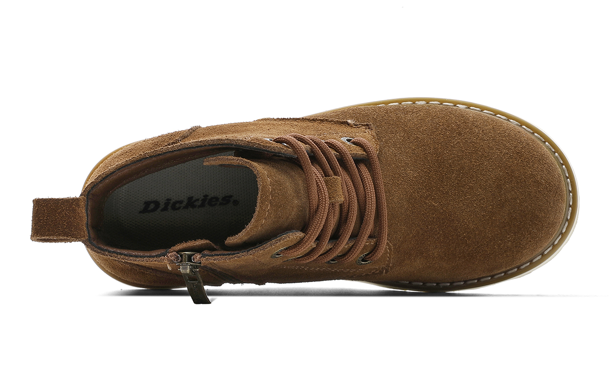 Детские кожаные туфли Kids Dickies, коричневый — фото 3