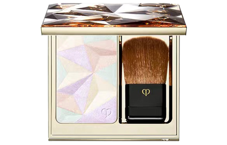 Clé De Peau Beauté Пудра для фиксации макияжа Radiant Glow Skin Pink, хайлайтеры Gem, естественное осветление, контурирование тона кожи — фото 4