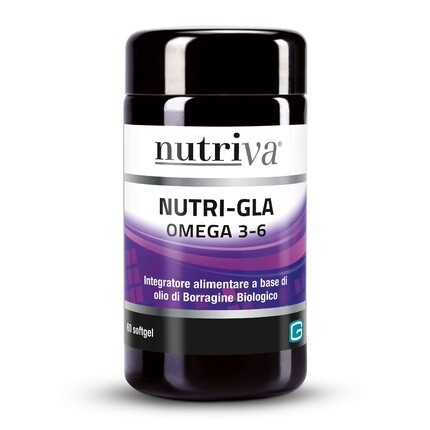 

Мягкие желатиновые капсулы Nutriva Nutri-GLA BIO для кожи с маслом семян огуречника 745 мг