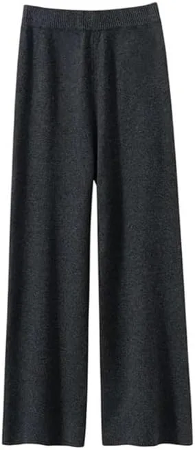 

Женские брюки Hamthuit из 100% кашемира, широкие, прямые