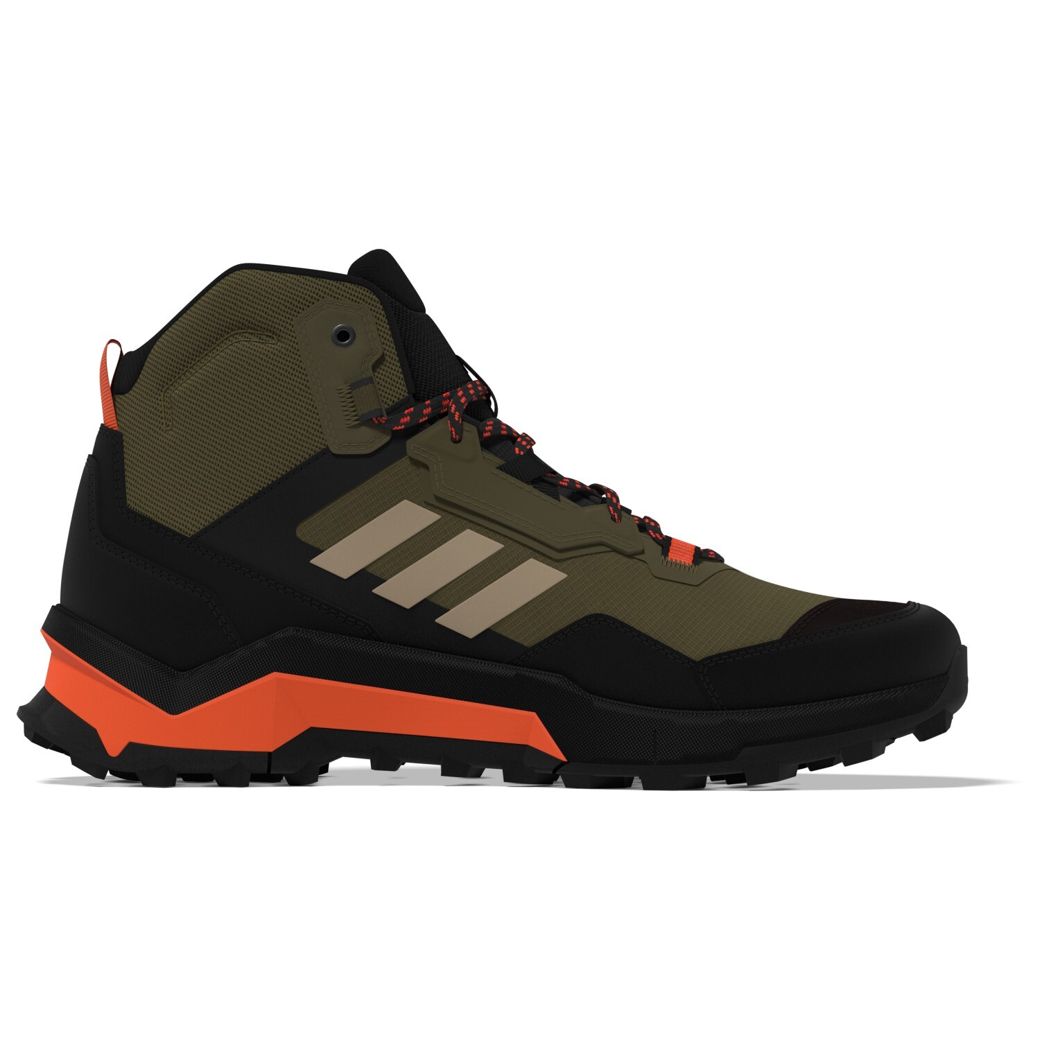 

Походная обувь Adidas Terrex Terrex AX4 Mid GTX, цвет Olive Strata/Wonder Beige/Core Black