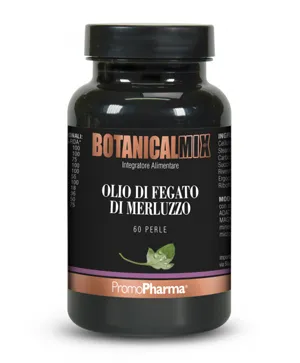 

PromoPharma BotanicalMix Масло печени трески 60 жемчужин, добавка Омега3