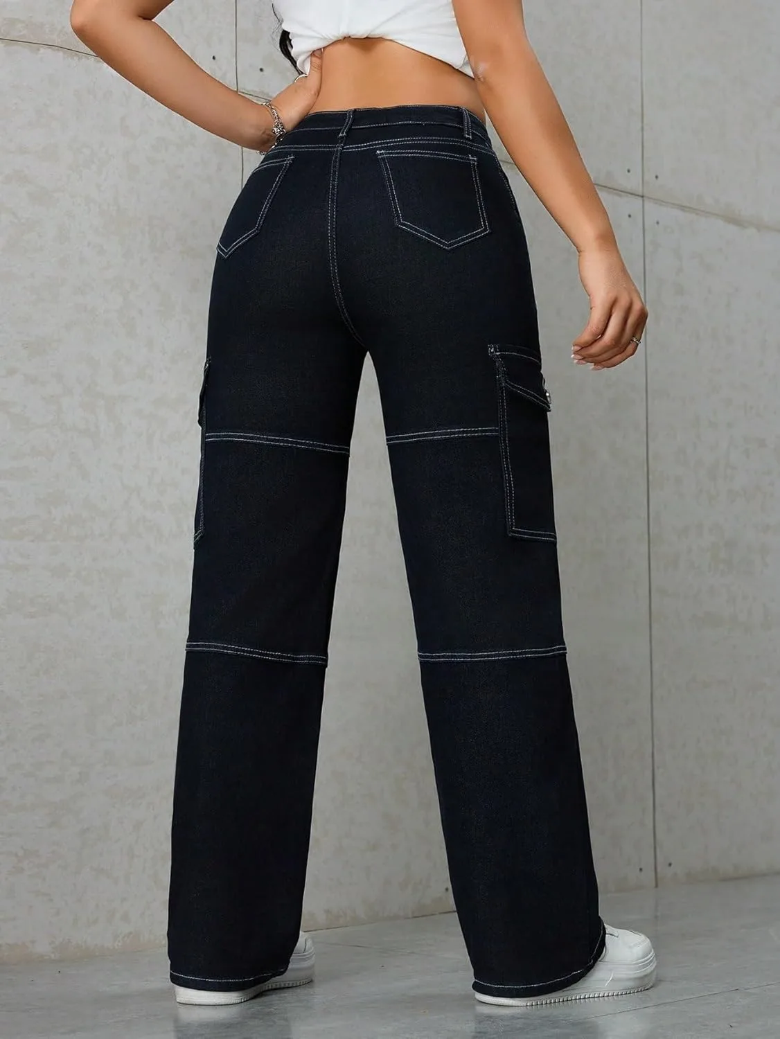 Женские джинсы Comfortable Loose Casual — фото 2