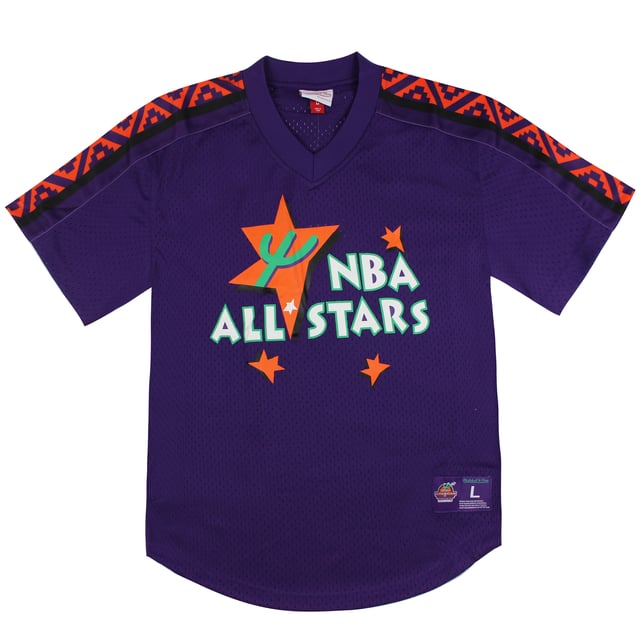 

Мужская футболка Mitchell & ness nba All Star Weekend Pheonix Mitchell And Ness, фиолетовый