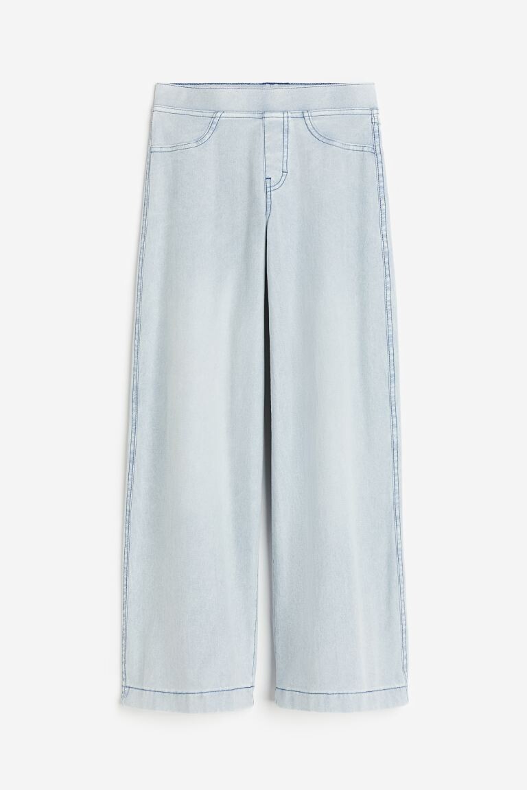 

Широкие брюки H&M, синий
