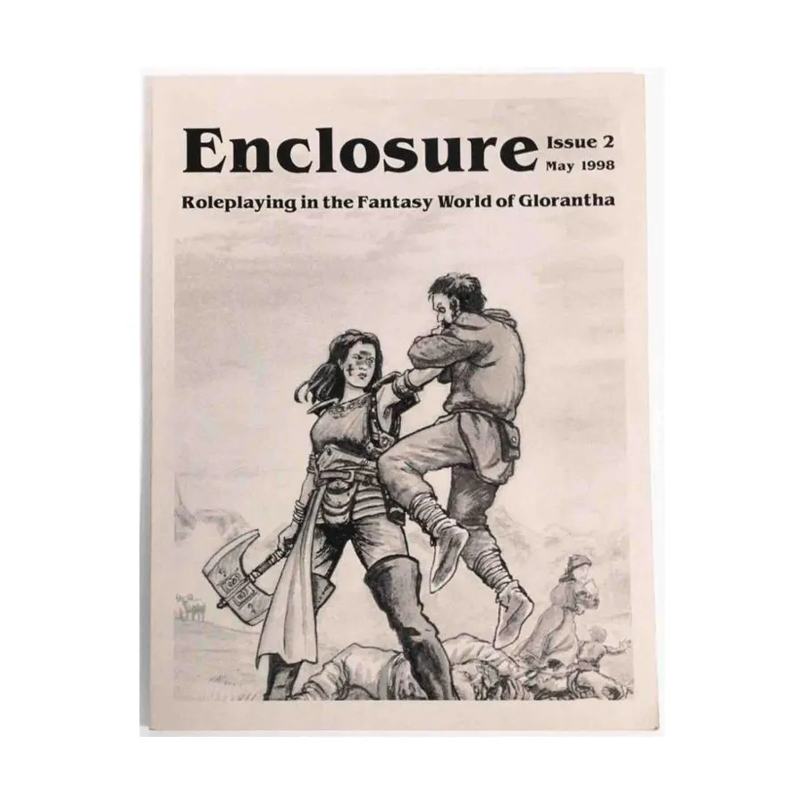

Журнал #2 "Gaming SFC Style, It Takes A Thief Grazers", Enclosure Magazine (RuneQuest)