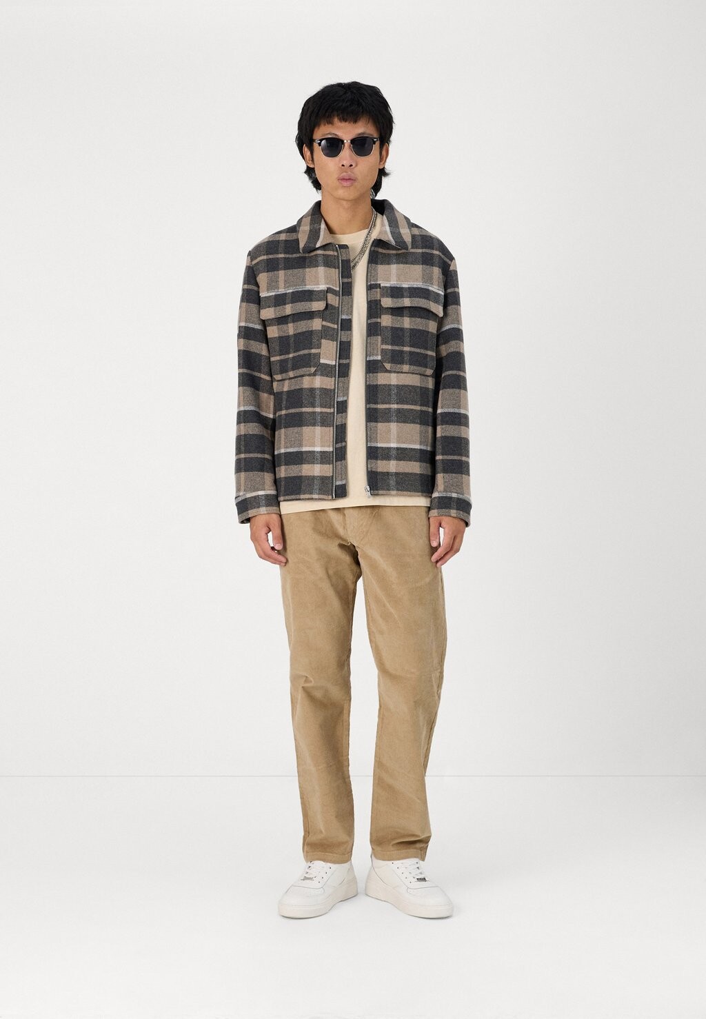 

Легкая куртка JPRBLURUSSEL JACKET Jack & Jones PREMIUM, серый