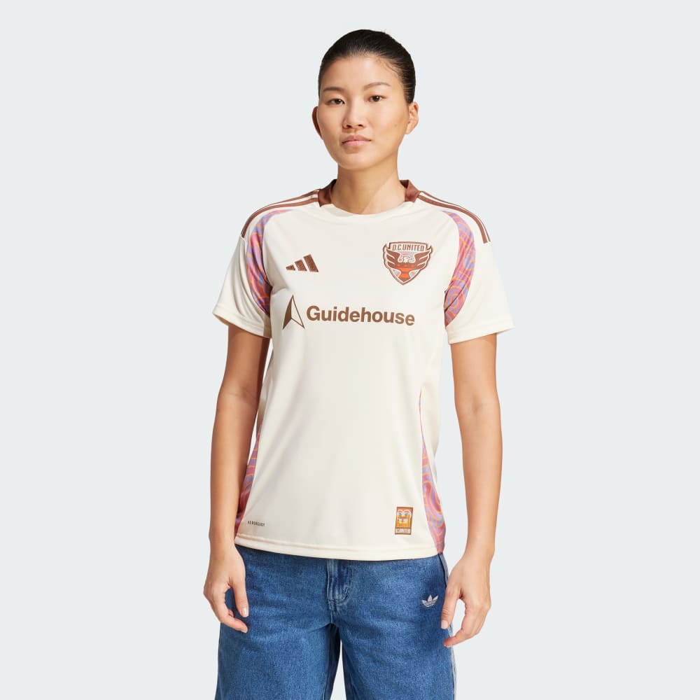 

Джерси Adidas D.C. United 25/26 Away Jersey, цвет Ecru Tint