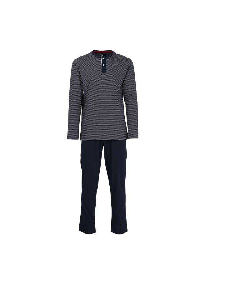 

Tom Tailor Пижама "Небраска" в сине-темную полоску