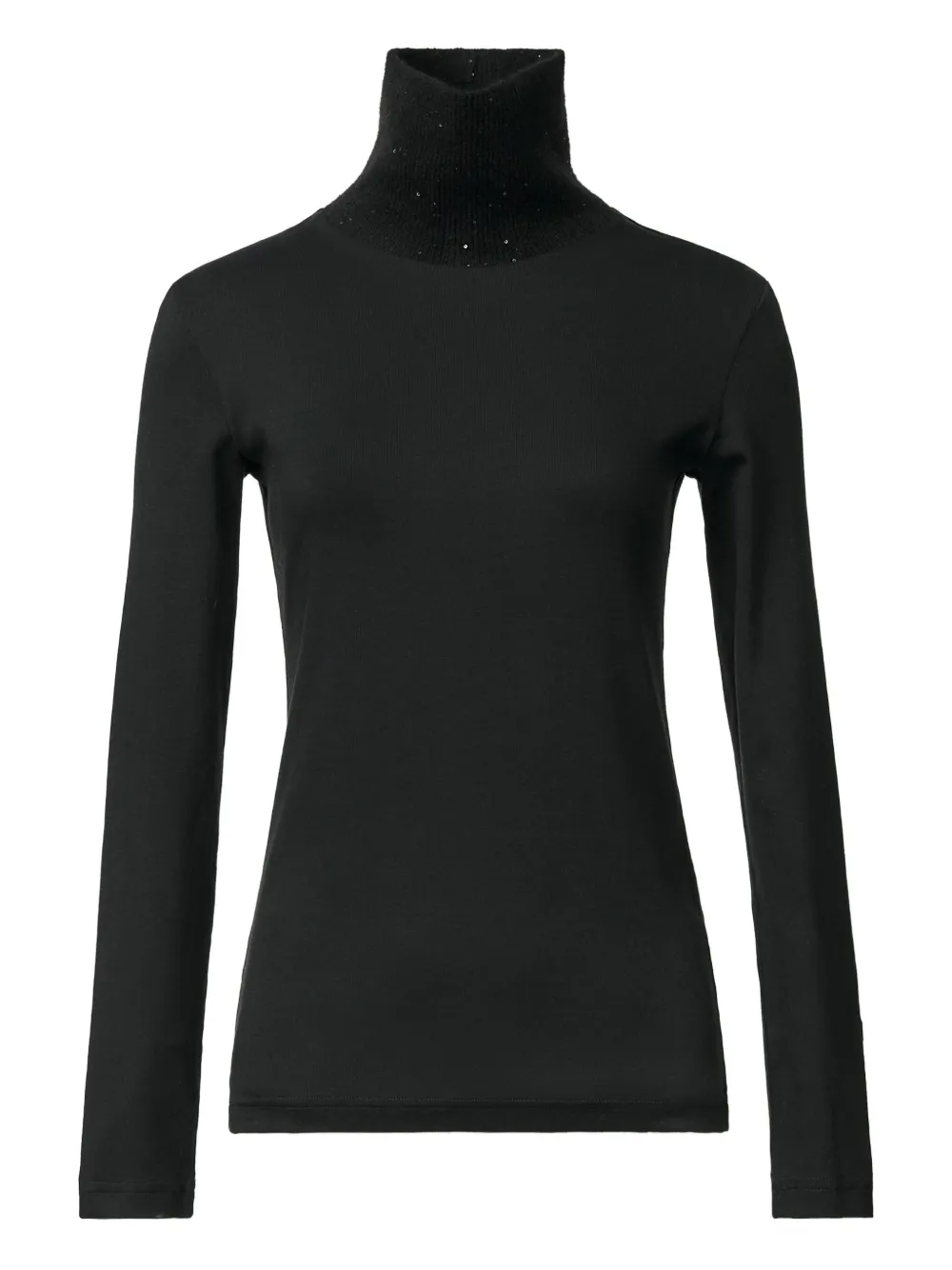 

Топ, украшенный пайетками Fabiana Filippi, черный