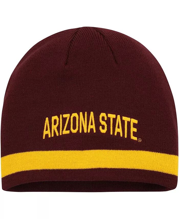 

Мужская шапка-бини Maroon Arizona State Sun Devils с надписью adidas