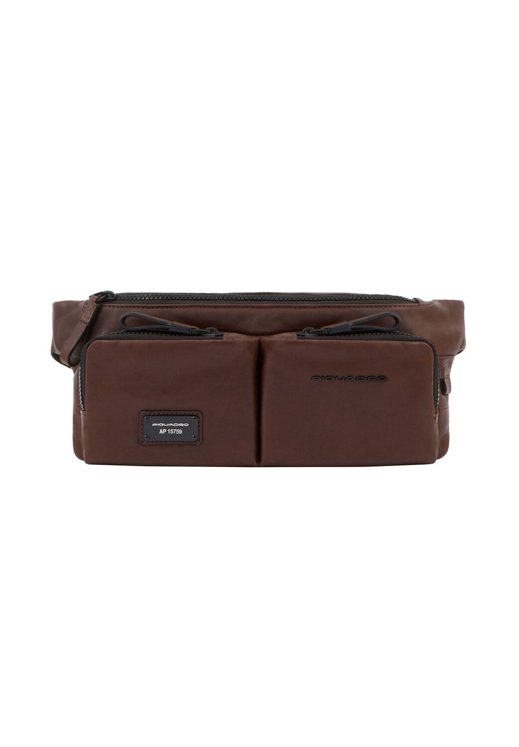

Поясная сумка Harper кожаная 32 см PIQUADRO, цвет Dark Brown