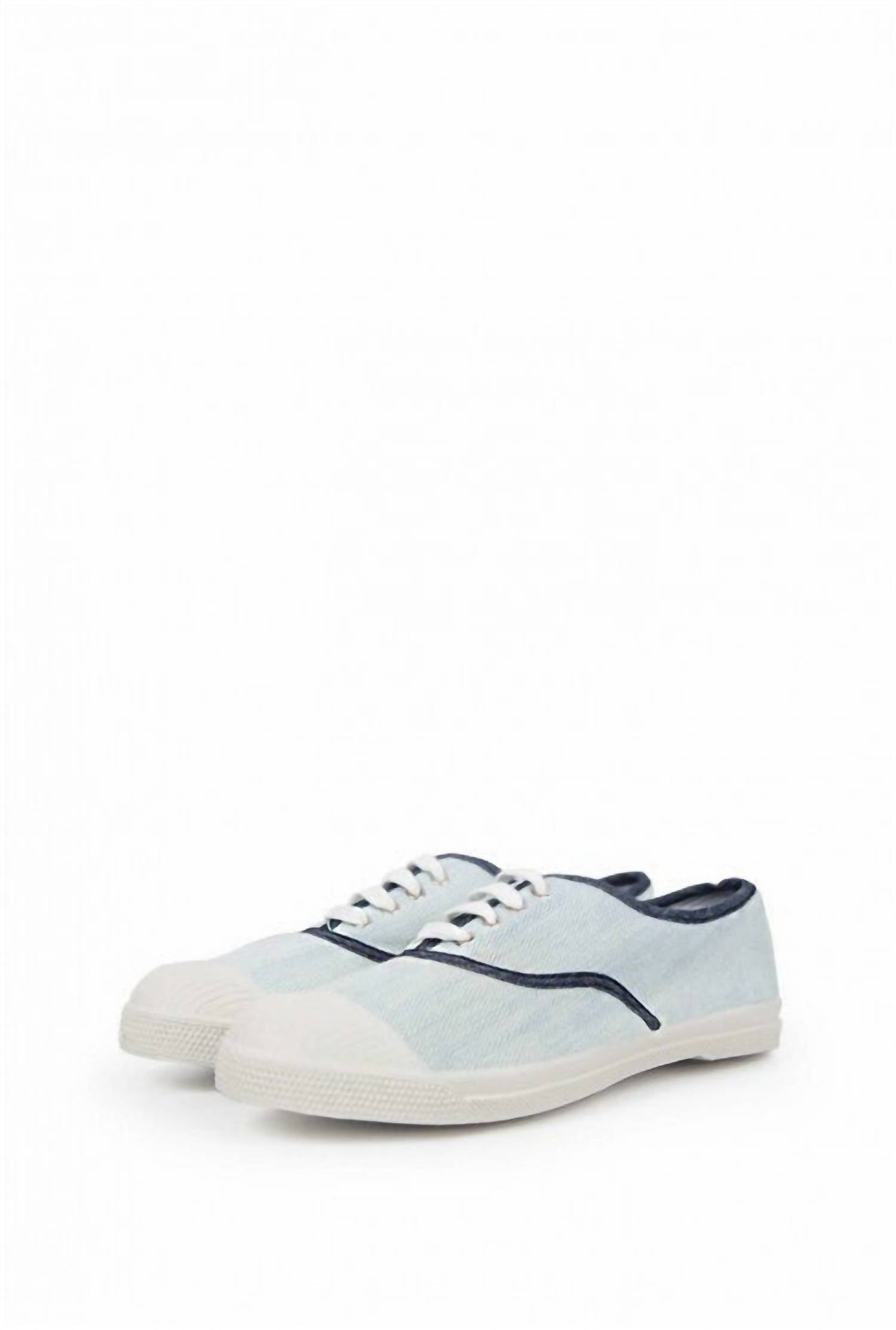 Теннисные кроссовки в синем цвете BENSIMON