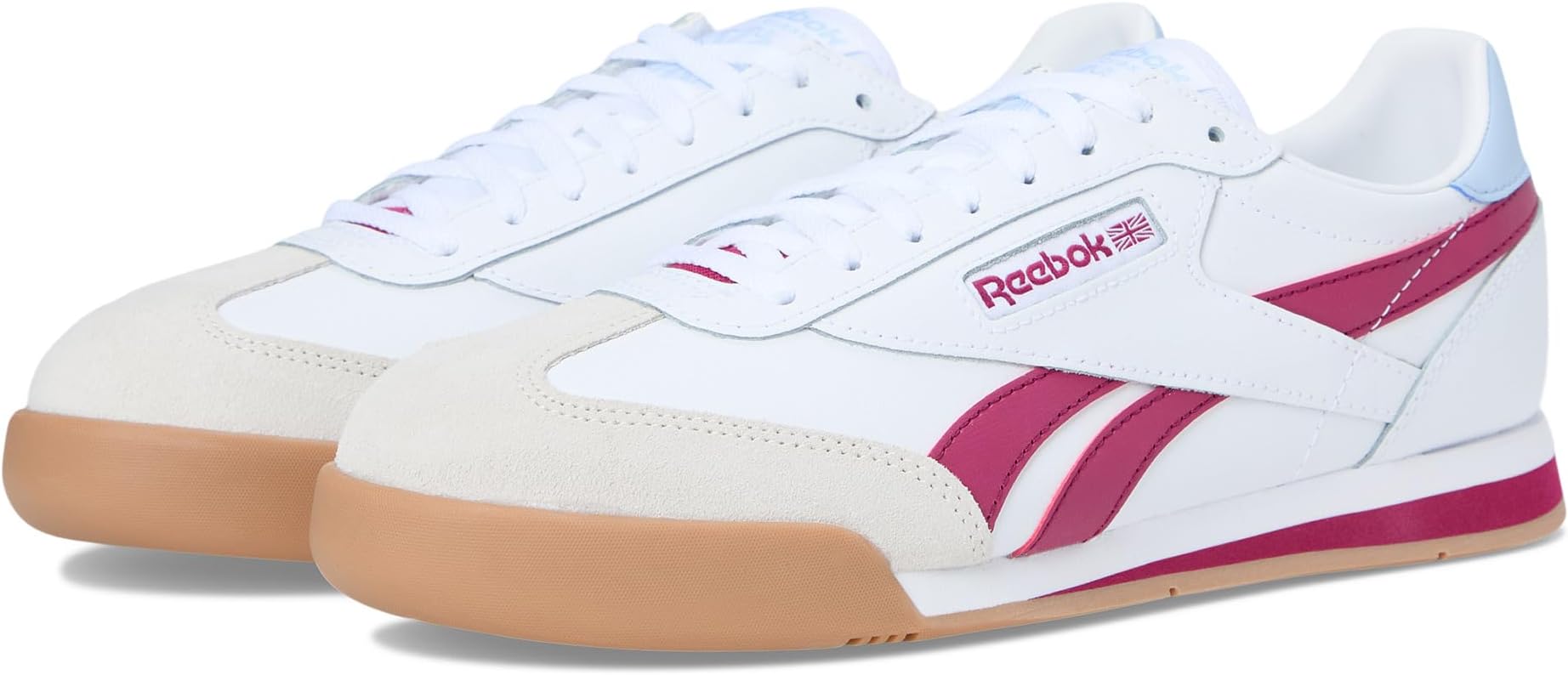 Кроссовки Reebok Lifestyle Campio XT, цвет White/Very Berry/Y2K Blue