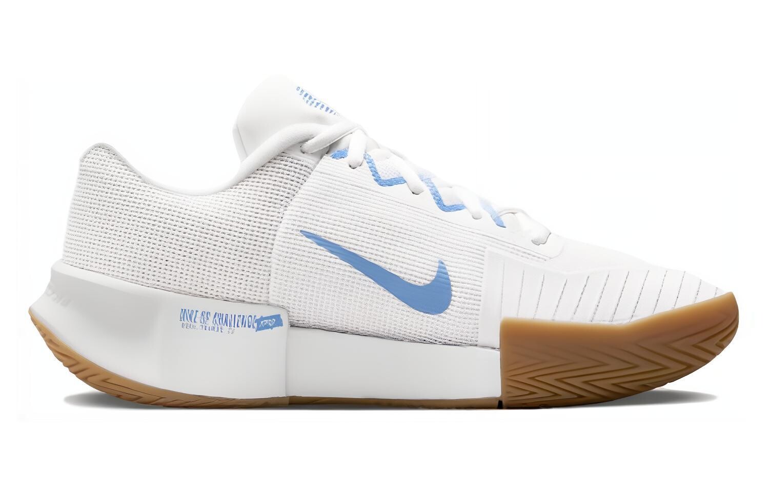 Nike Кроссовки Женщины, White/Blue — фото 2
