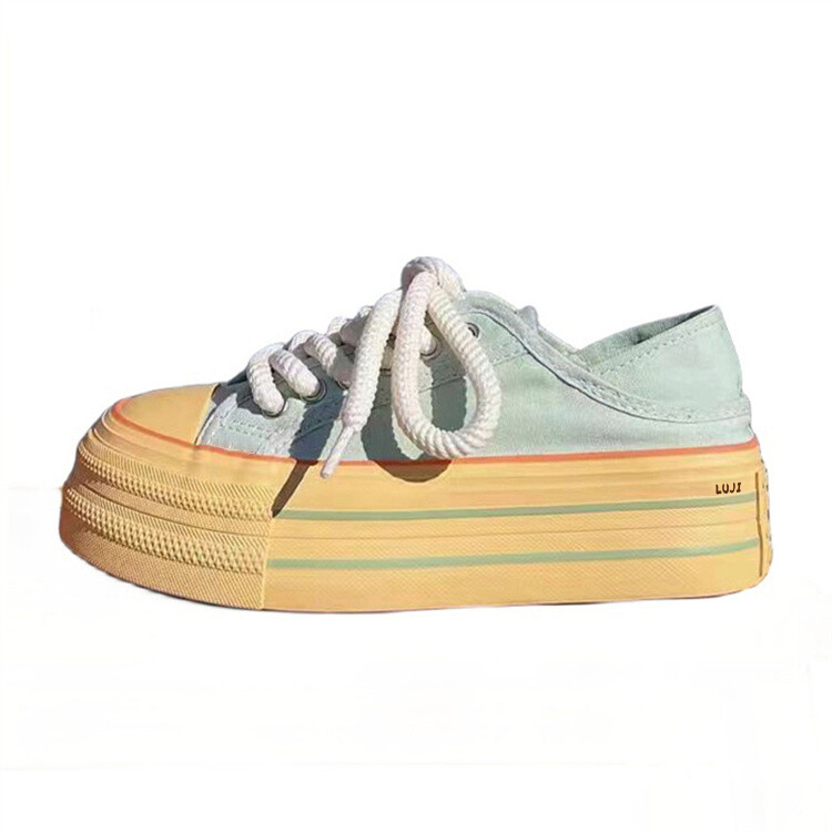 

Кеды Luji Skateboard Women's Low-Top, мятно-зеленый