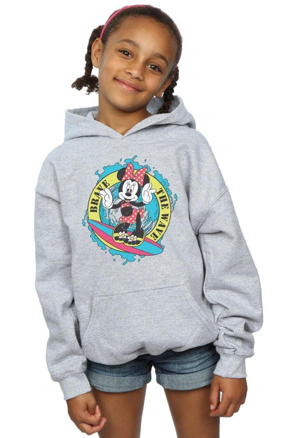 

Толстовка Minnie Mouse Brave The Wave Disney, серый