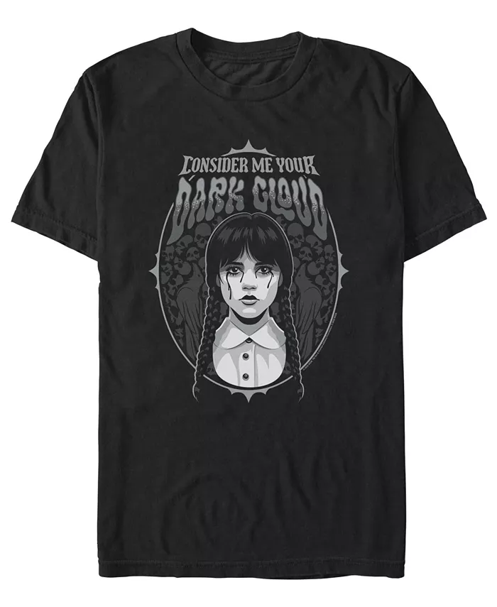 

Мужская футболка Wednesday Addams Dark Cloud Fifth Sun, черный