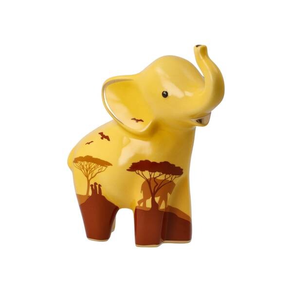 

Декоративная фигурка Goebel Elephant - "Mukkoka", желтый