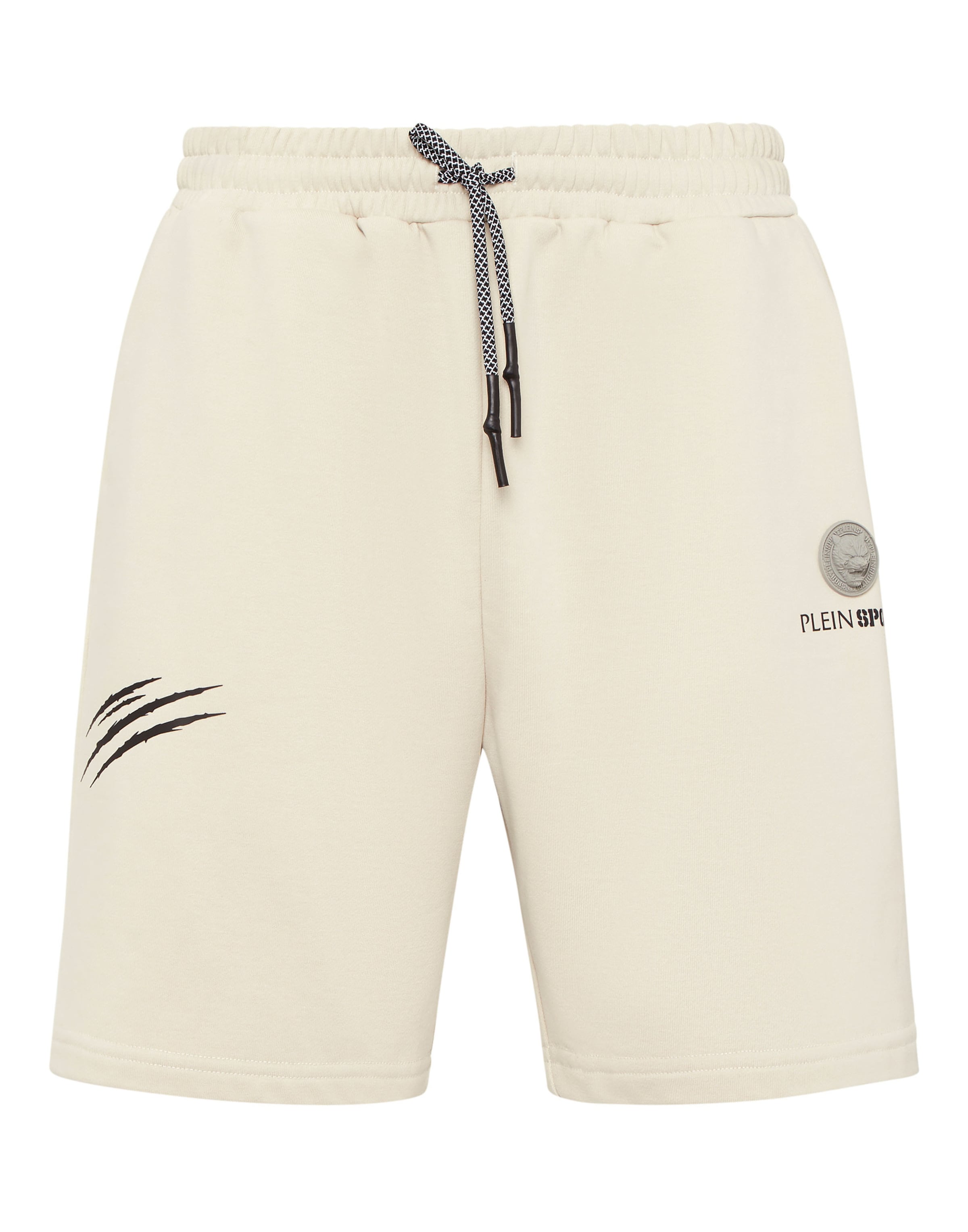 

Plein Sport Шорты Regular 'Scratch' в бежевом цвете
