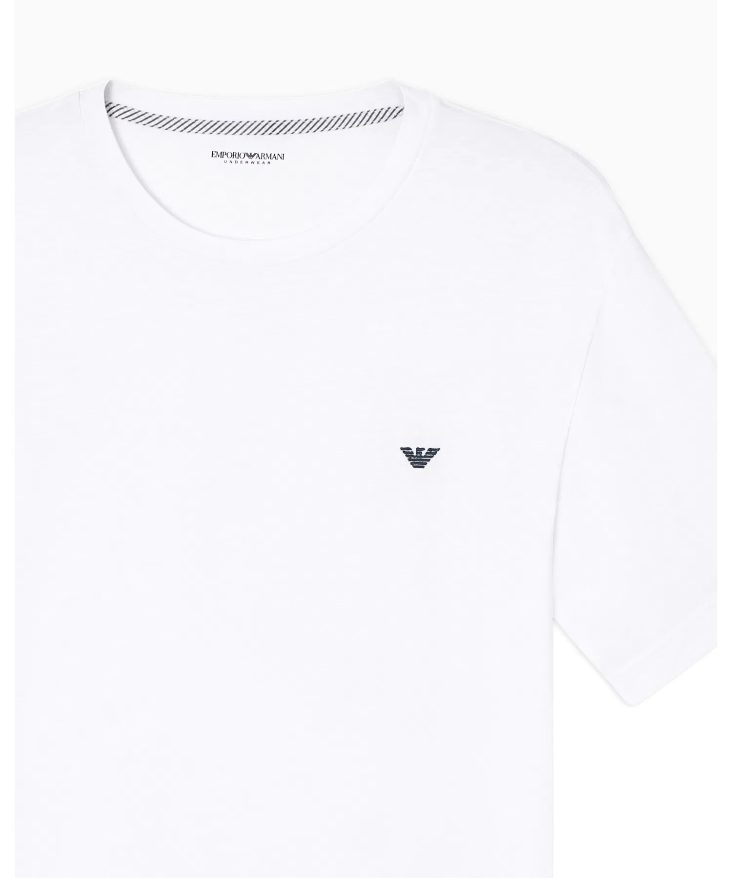 Пижама [Emporio Armani] с жаккардовым логотипом, бермуды. — фото 3