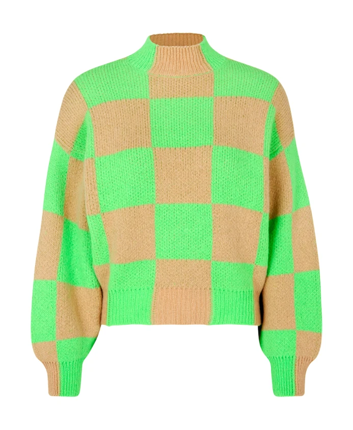 

Мягкий вязаный свитер из альпаки Stine Goya, мультиколор