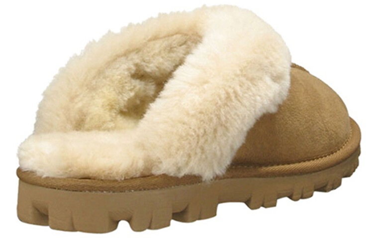 Туфли кокетливые каштановые женские Ugg — фото 4