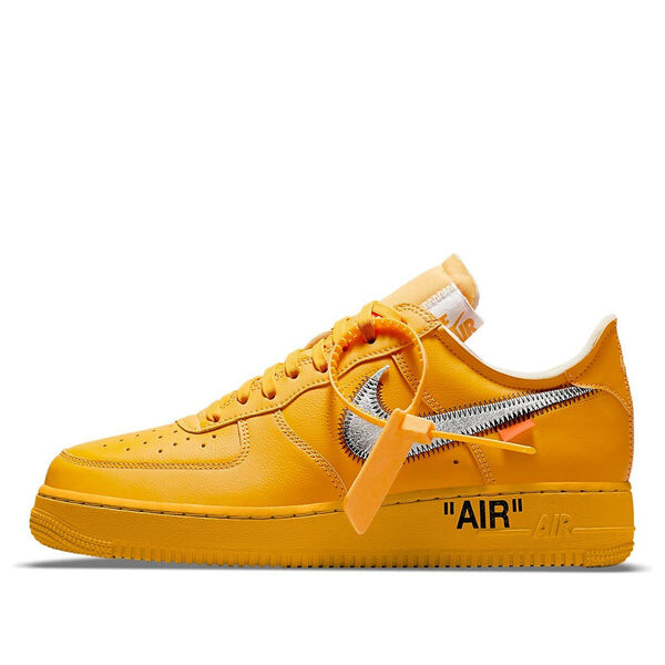 

Кроссовки x off white air force 1 low Nike, золотой, Желтый, Кроссовки x off white air force 1 low Nike, золотой
