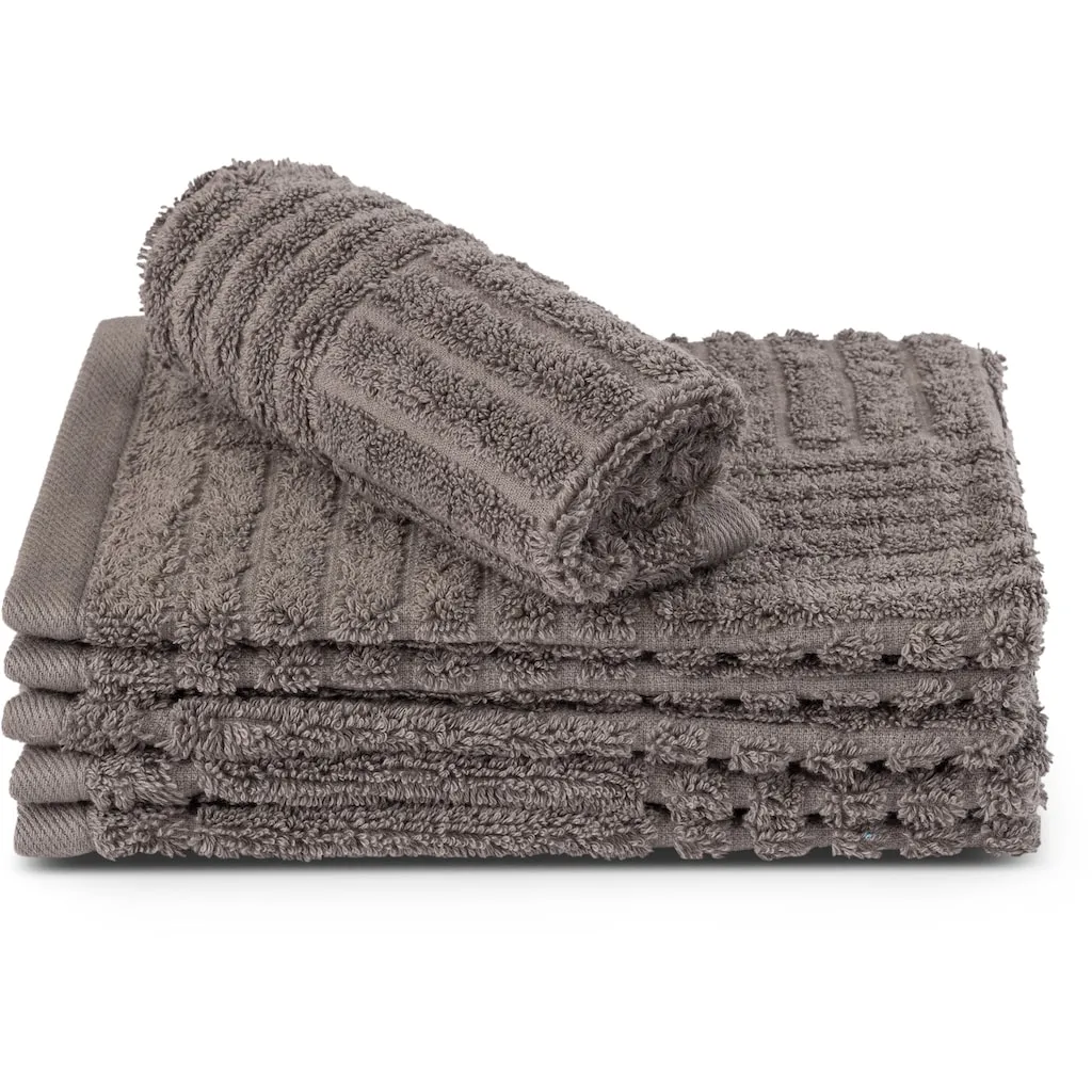 

Мочалка для рук ROSС CARRE, 100% хлопок, ребристая структура, большой выбор цветов Ross, Flanell