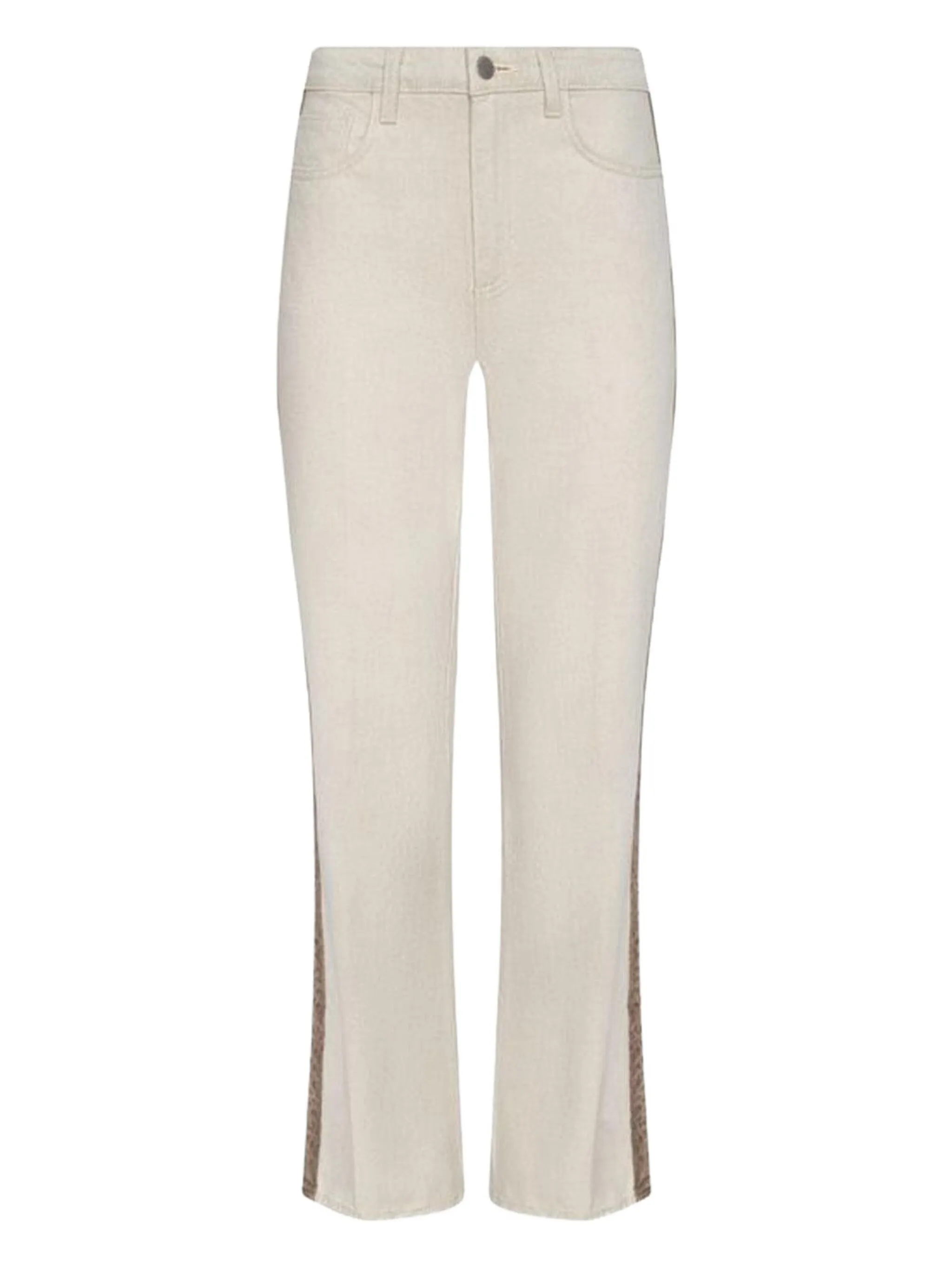 

Джинсы Jones с полосками L'Agence, белый