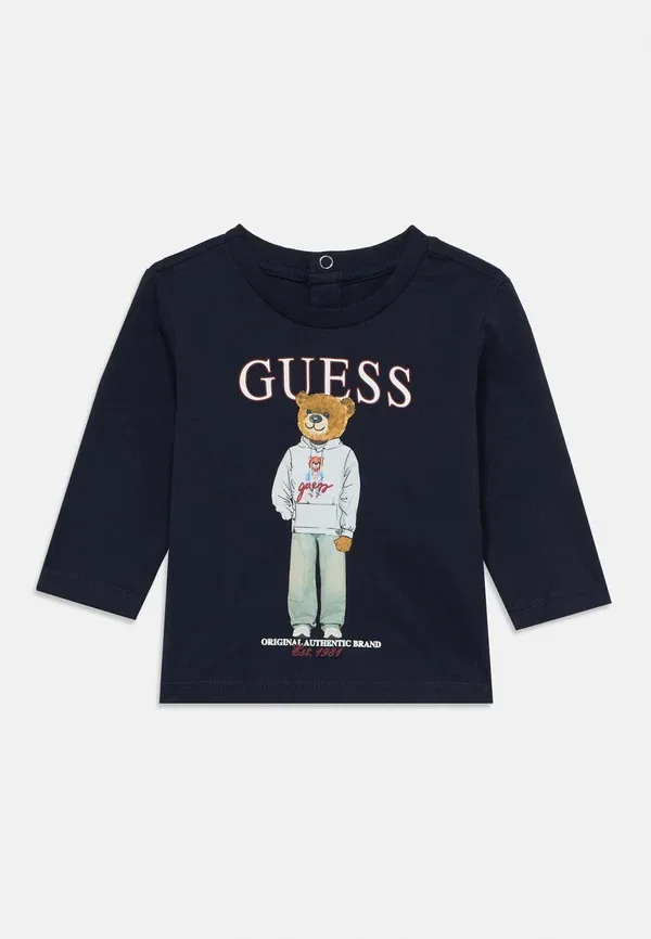 Футболка с длинным рукавом Guess, цвет умный синий