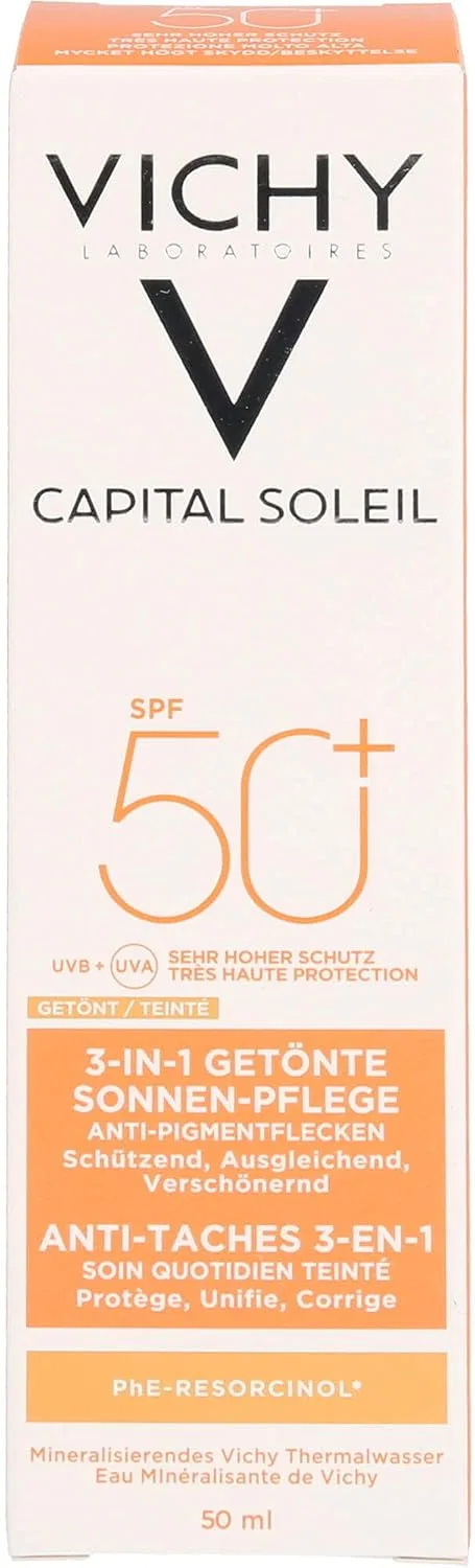 Крем для лица SPF VICHY + Ideal Soleil против пигментных пятен