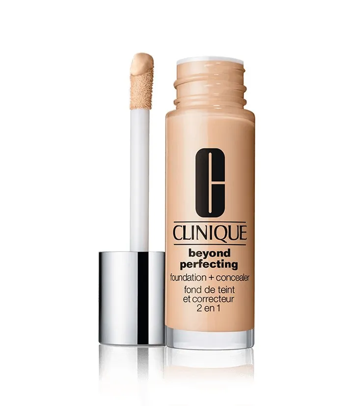 

Стойкая база под макияж и консилер Beyond Perfecting Foundation Concealer Clinique, цвет creamwhip