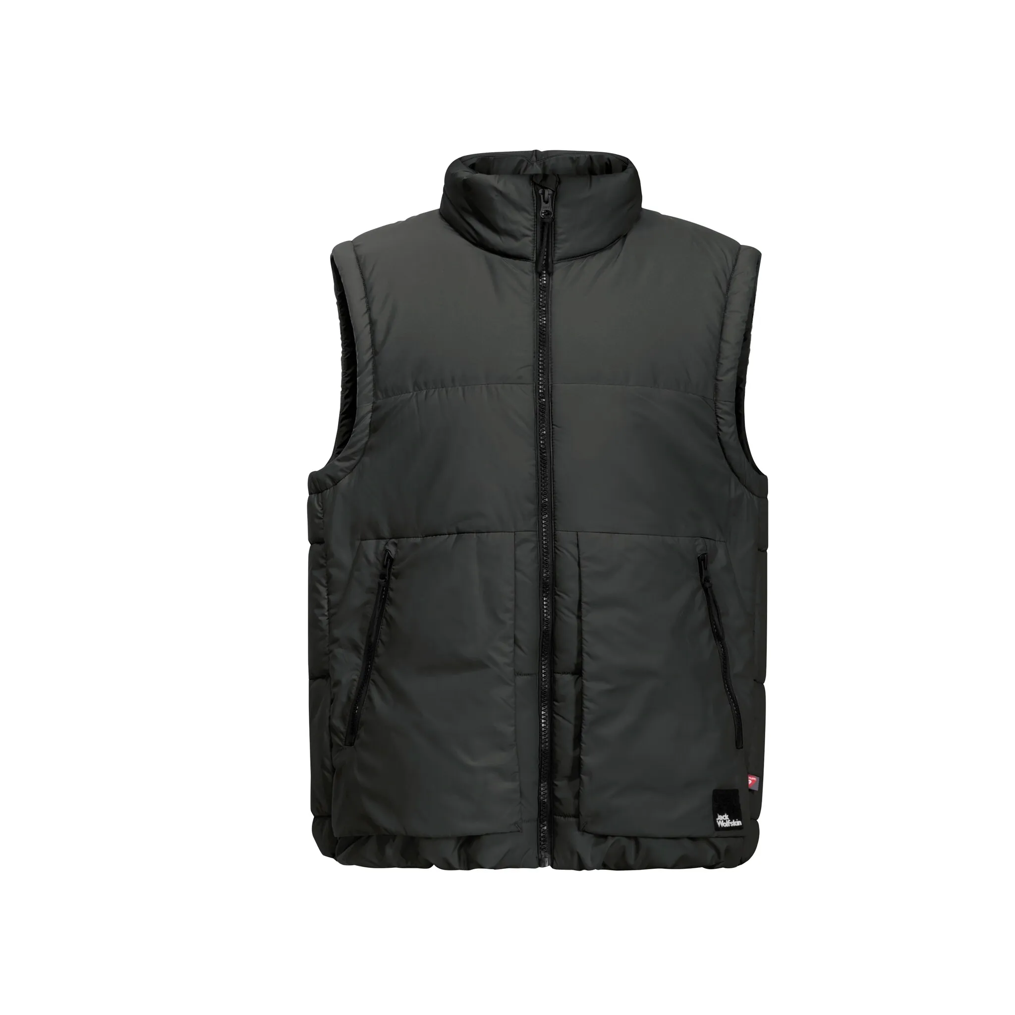 

Стеганый жилет Jack Wolfskin «Ju Vest TEEN», цвет granite black