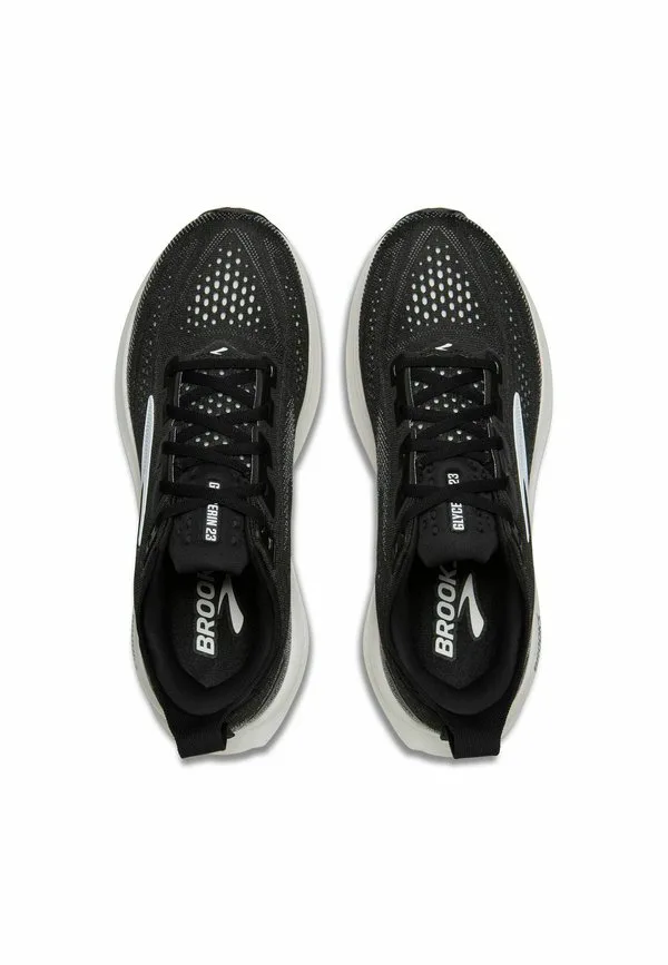Кроссовки для бега по шоссе glycerin 23 Brooks, Black/Grey/White — фото 3
