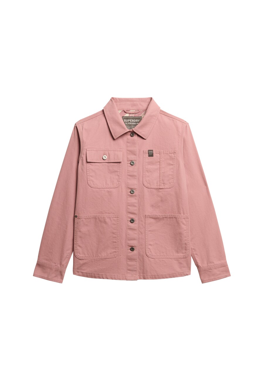 

Межсезонная куртка Superdry Chore, розовый