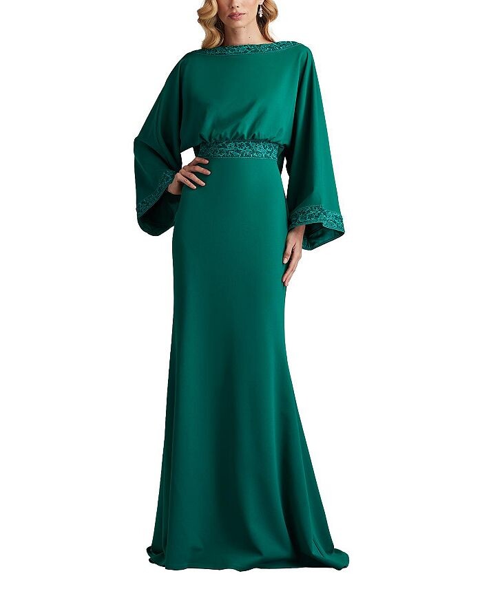 

Платье Tadashi Shoji Moline с капюшоном и спиной, зеленый