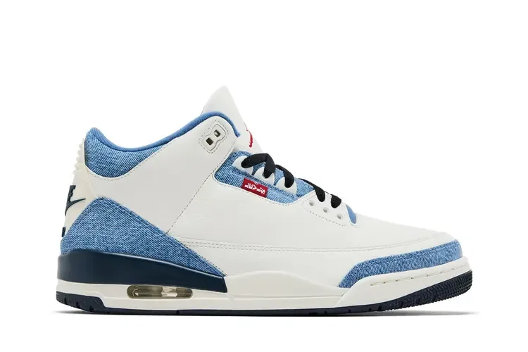Levi's x Air Jordan 3 Retro 'All-Star', кремовый