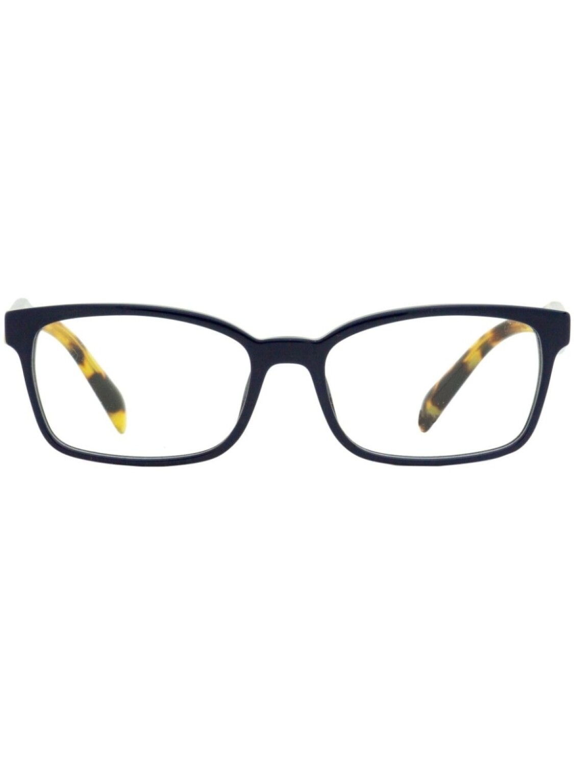 

Prada Eyewear очки в прямоугольной оправе черепаховой расцветки, синий