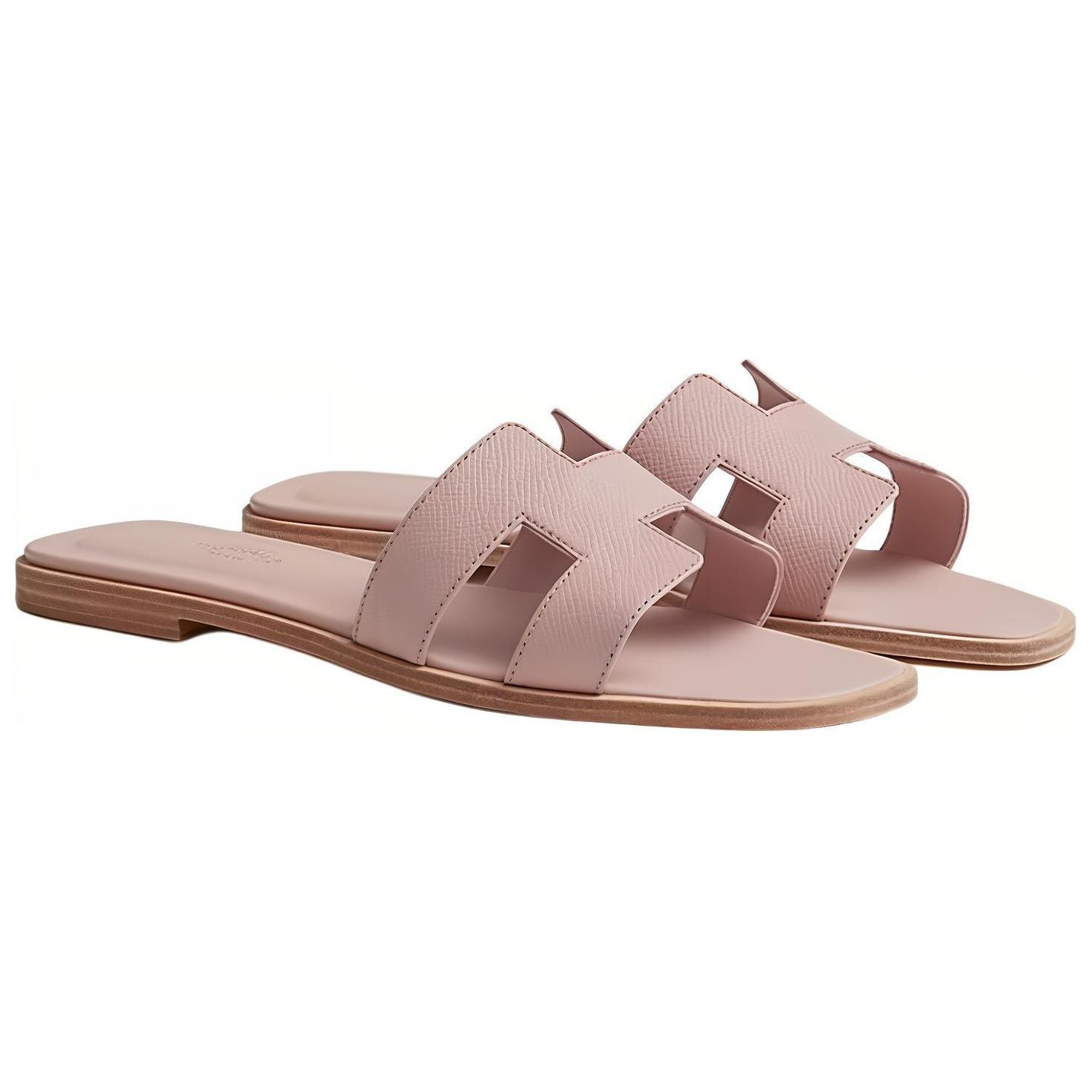 Oran Slide Сланцы Женские Розовые HERMES