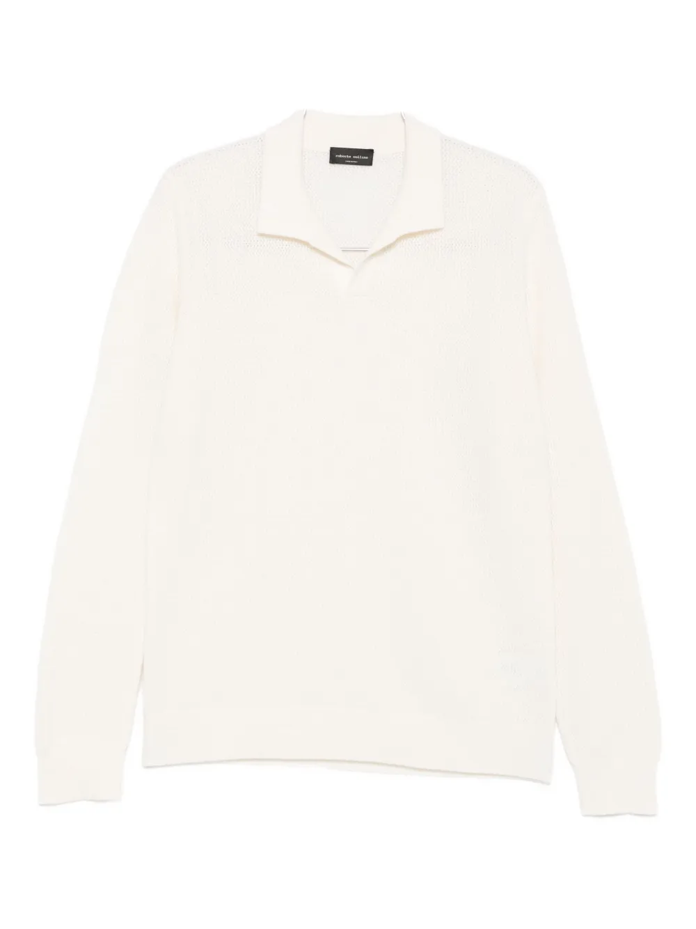 

Поло из шерстяной смеси Roberto Collina, нейтральный