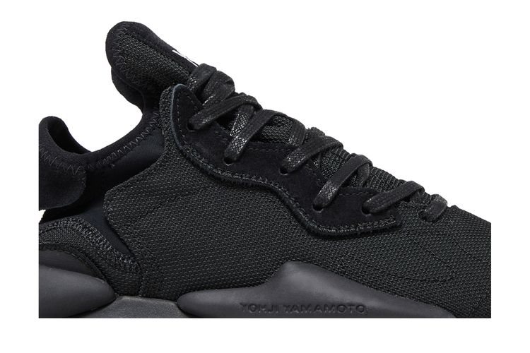 Кроссовки Y-3 Kaiwa 'Core Black', черный — фото 2