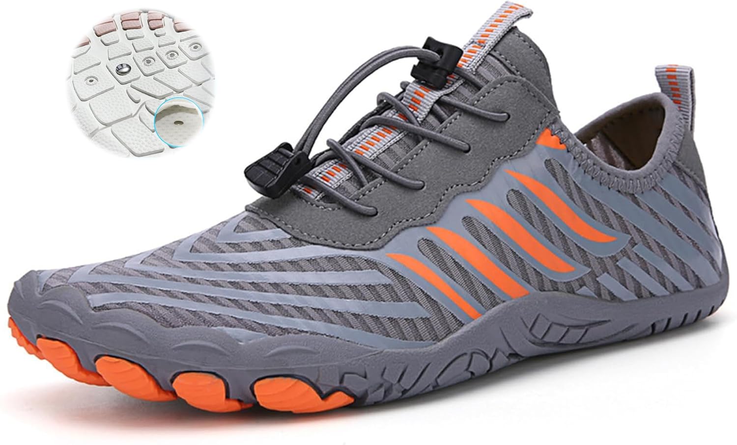 

Универсальные кроссовки для ходьбы, унисекс, быстросохнущие Zlinib, серый