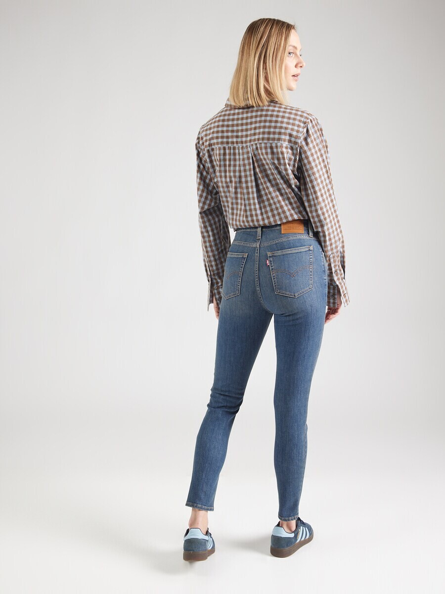 Джинсы скинни LEVI'S  Skinny Jeans 721, синий деним — фото 4