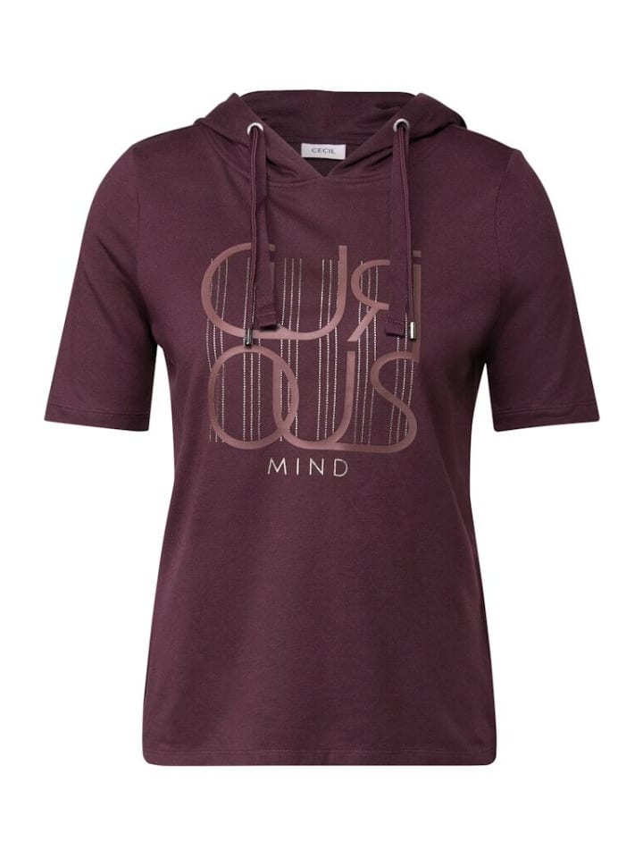 

Cecil Футболка цвета шелковицы