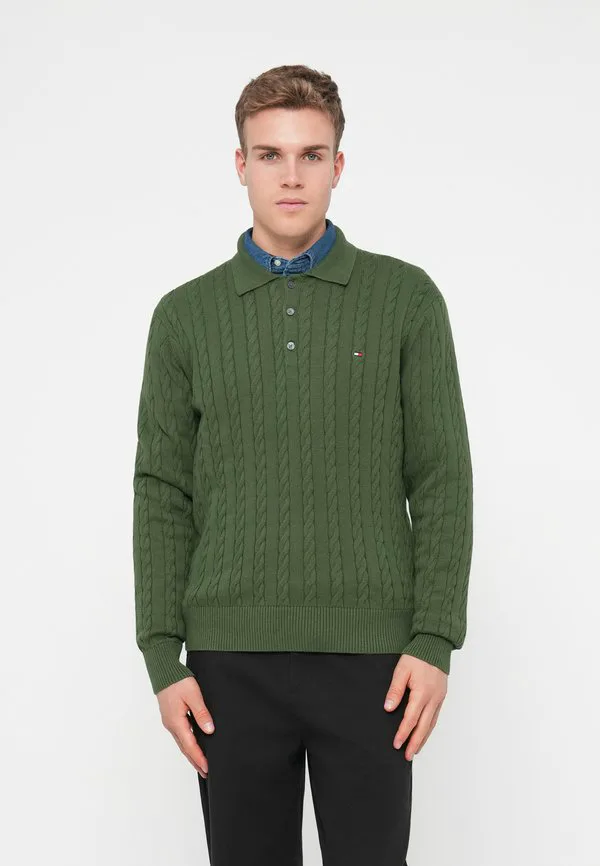 Джемпер-Поло крупной вязки Tommy Hilfiger, Mountain Pine