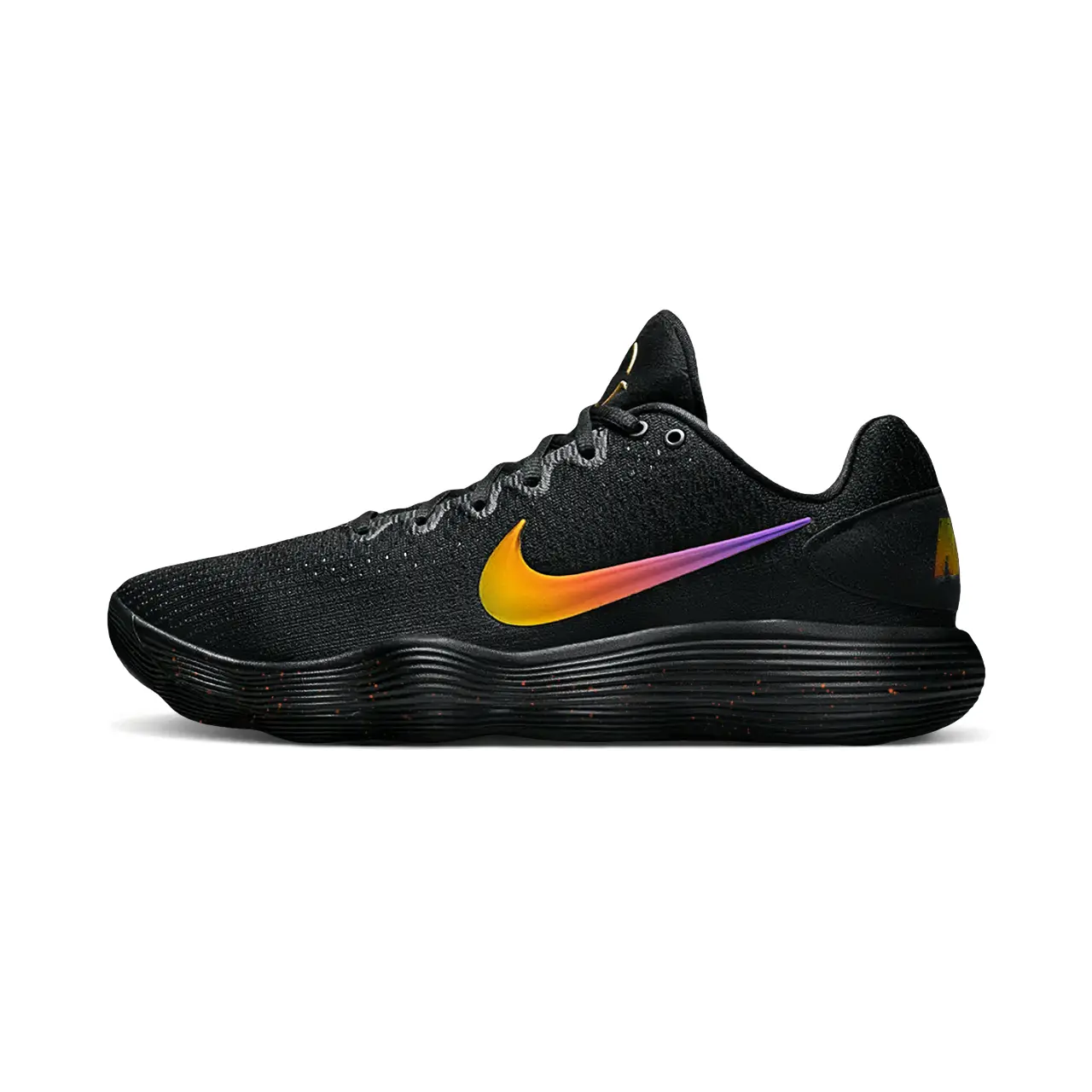 

Nike Баскетбольные кроссовки Hyperdunk 2017 Radiant, Cool Innovation Space, износостойкие, низкие, черные, фиолетовые
