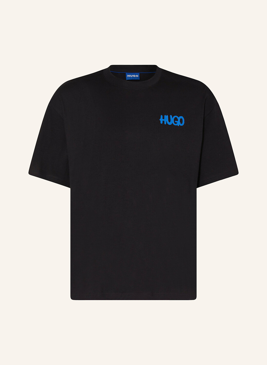 

Футболка нимайлити Hugo Blue, черный
