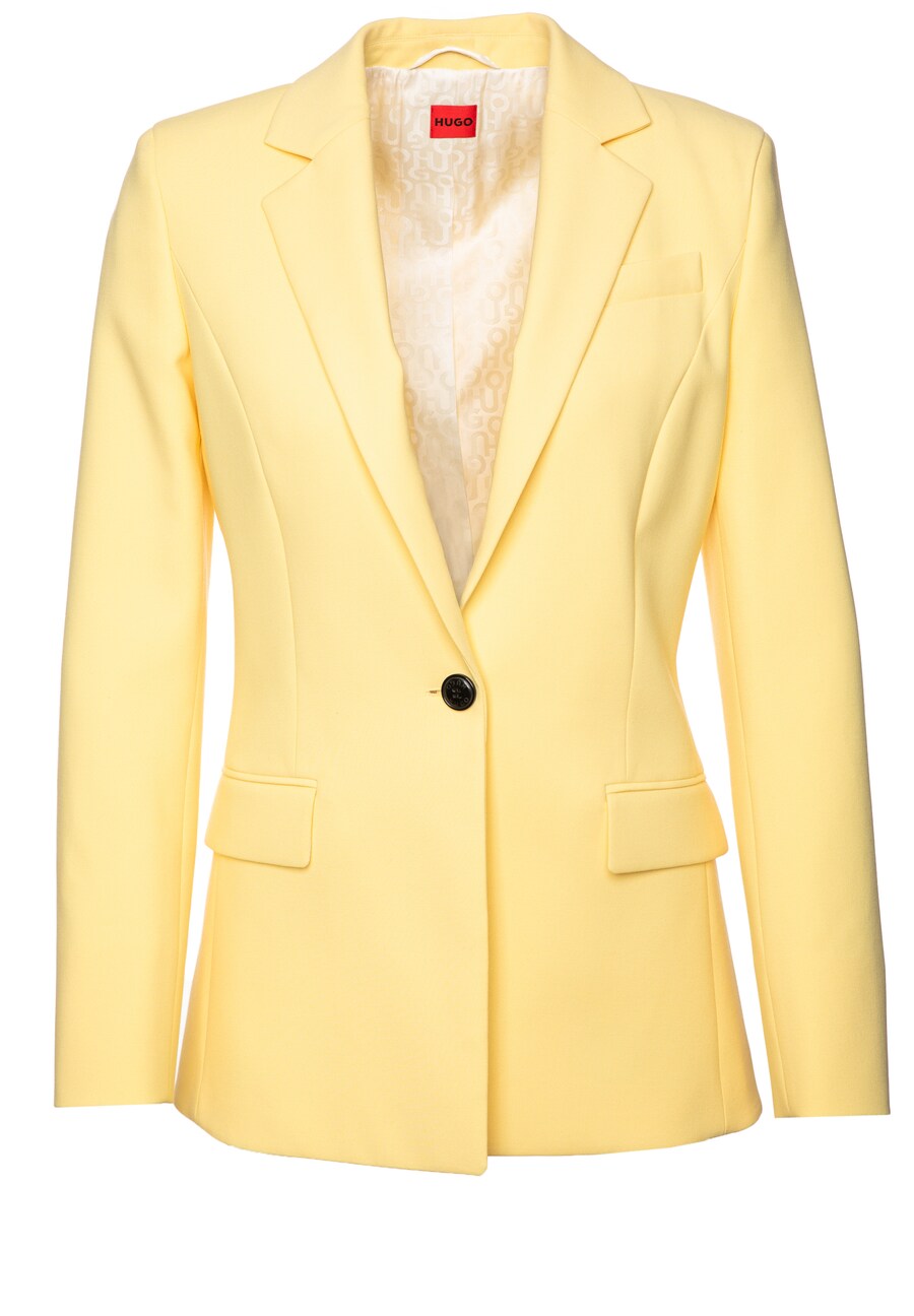 

Блейзер HUGO Amegan, цвет Lemon yellow/Light yellow