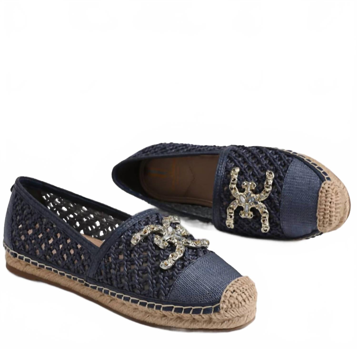 Женские мюли Khiara в стиле эспадрильи цвета джинсы Sam Edelman, Bluejean — фото 2